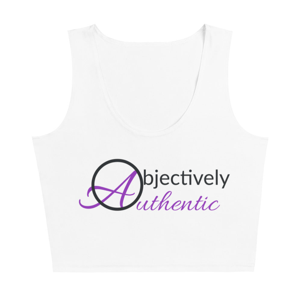 Objectively Authentic Light Crop Top
