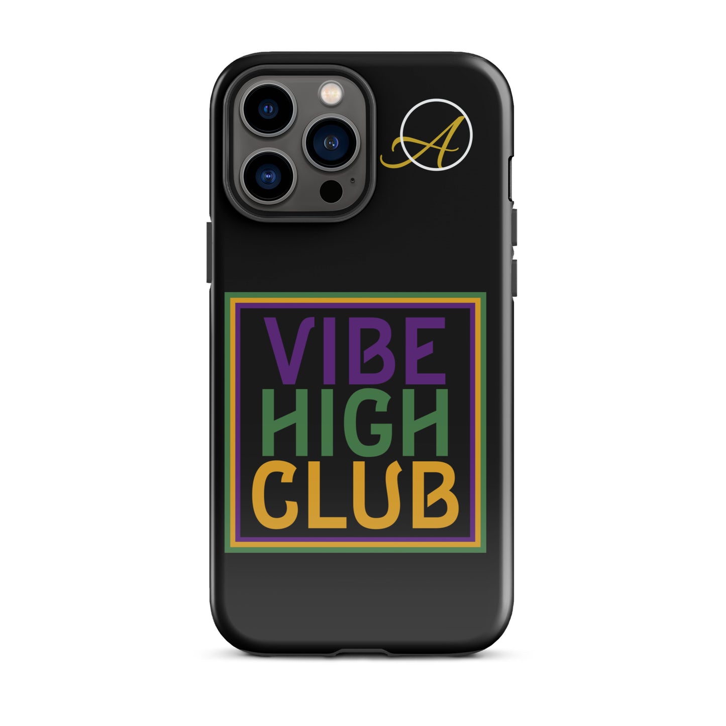 Vibe High Club Black Tough Case for iPhone®
