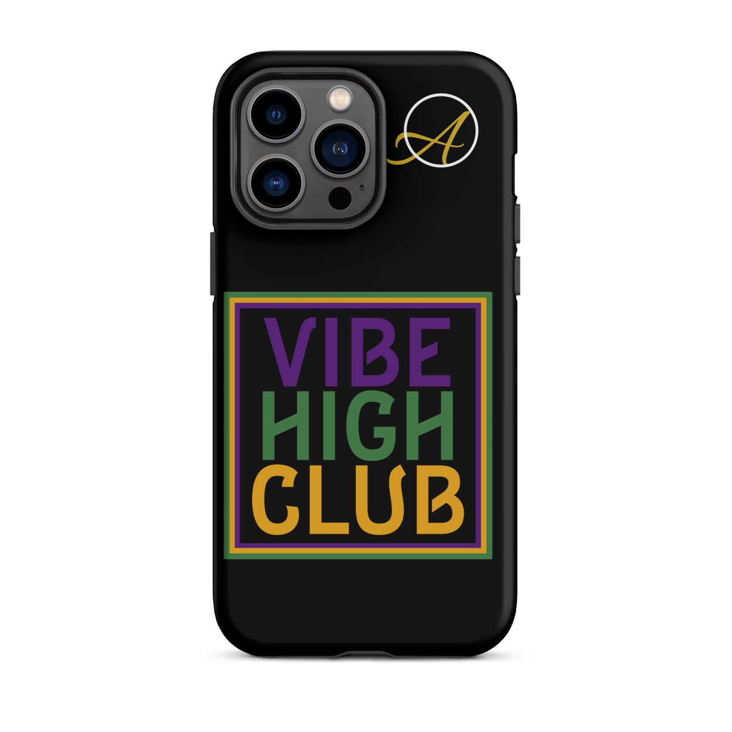 Vibe High Club Black Tough Case for iPhone®