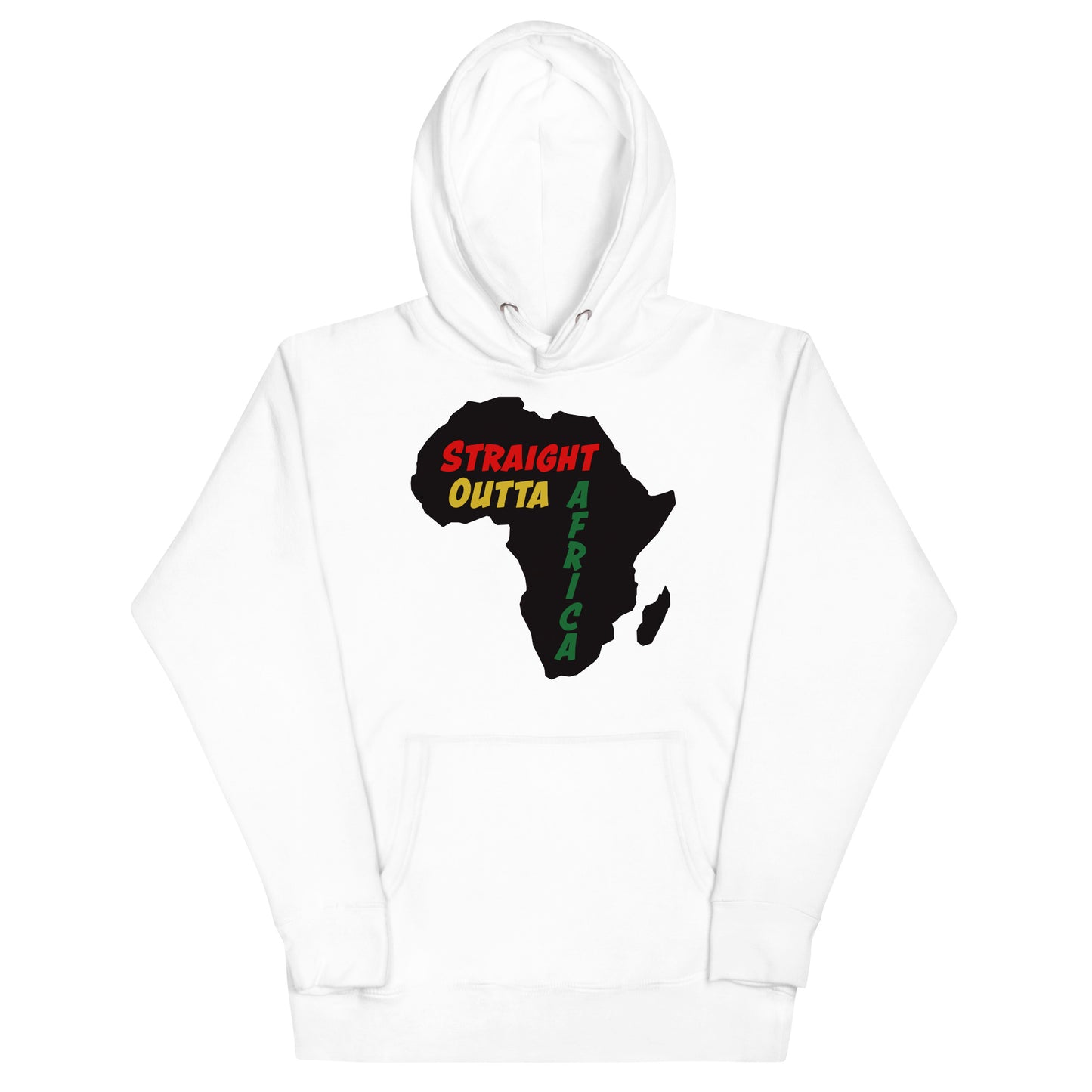 Straight Out Of Africa Light Design 2 Unisex Hoodie