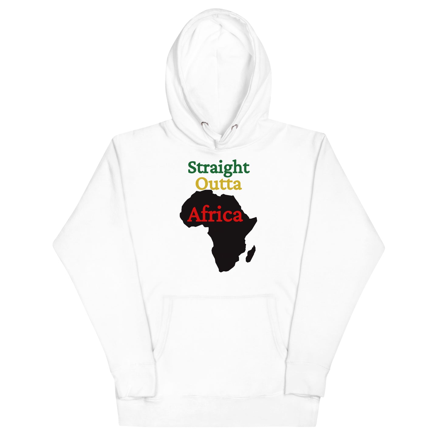 Straight Out Of Africa Light Design 1 Unisex Hoodie