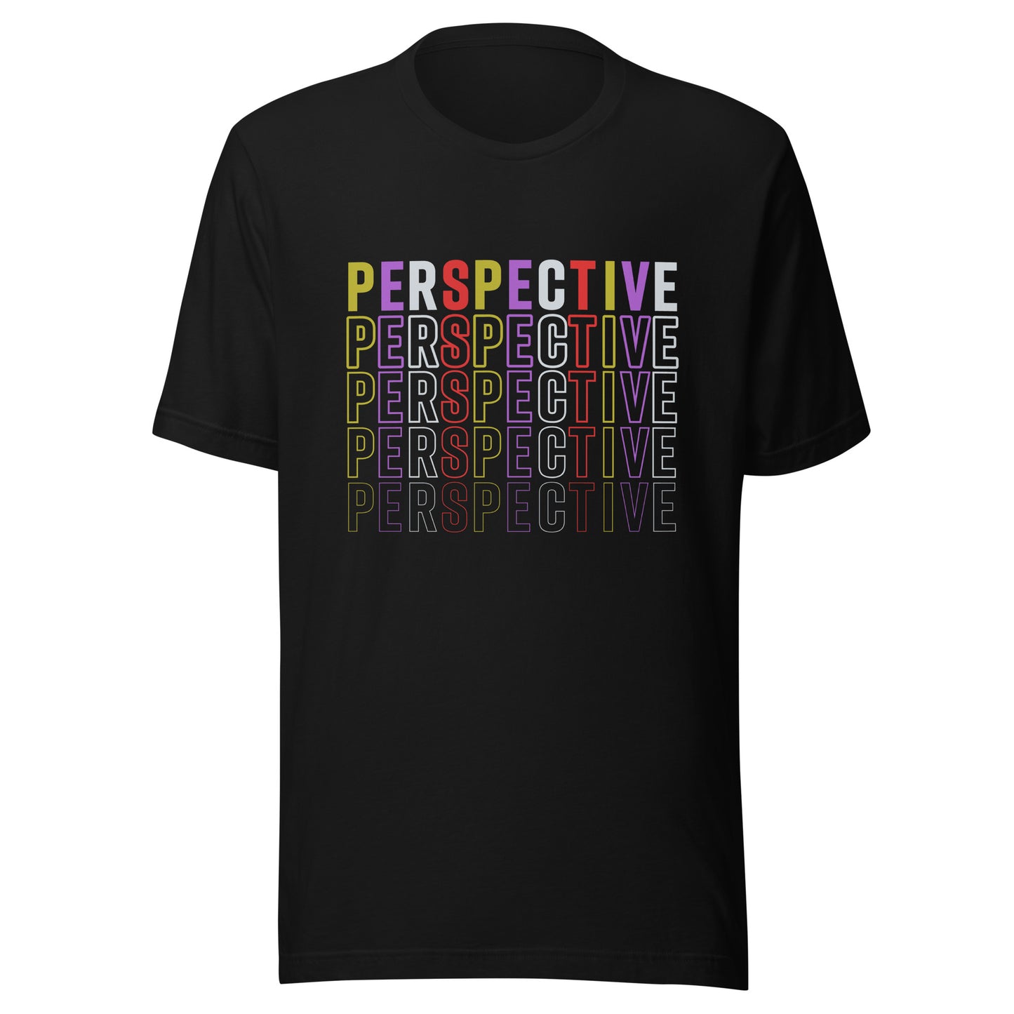 PERSPECTIVE Dark Unisex Short Sleeve T-Shirt