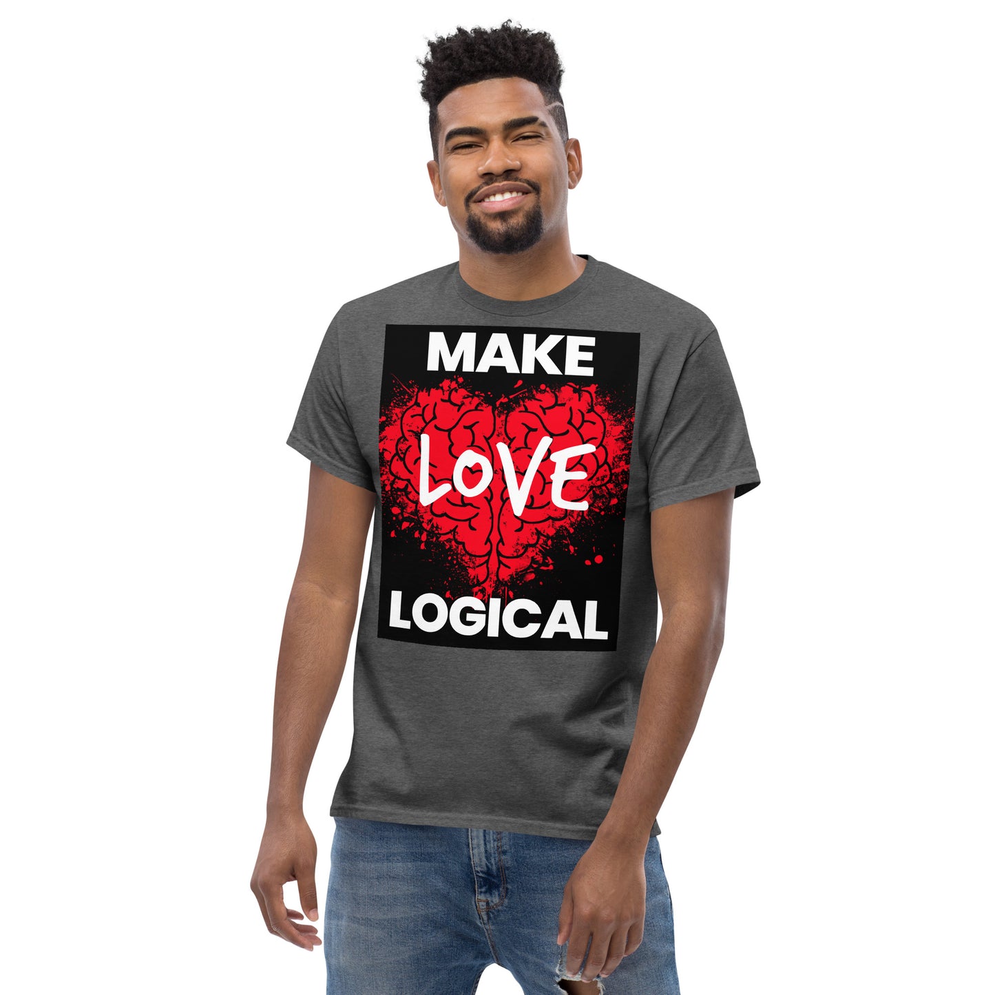 Make Love Logical Gildan Tee