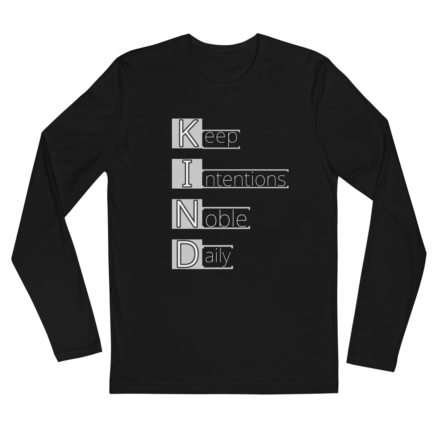 KIND Next Level Long Sleeve Tee