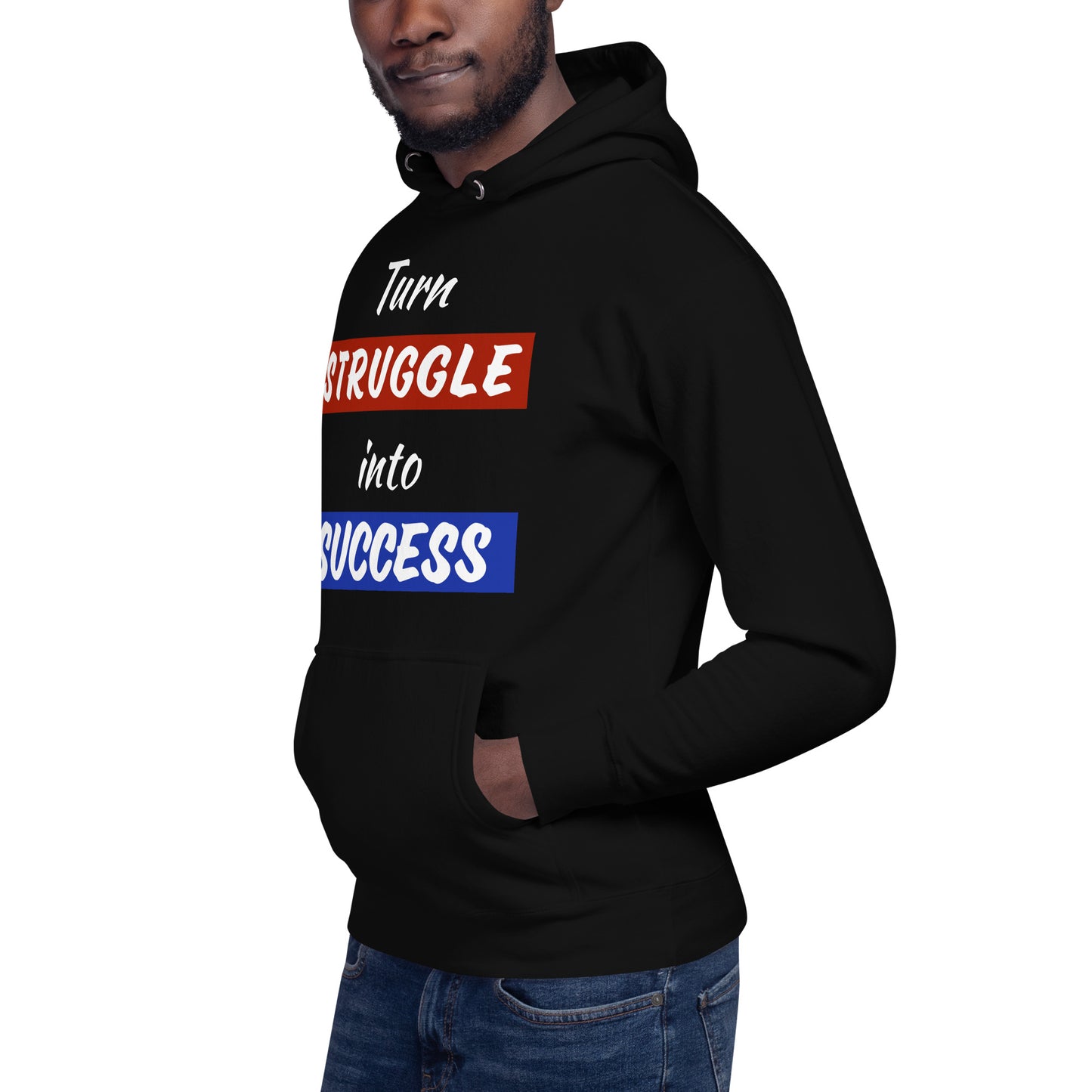 Struggle into Success Men's Hoodie