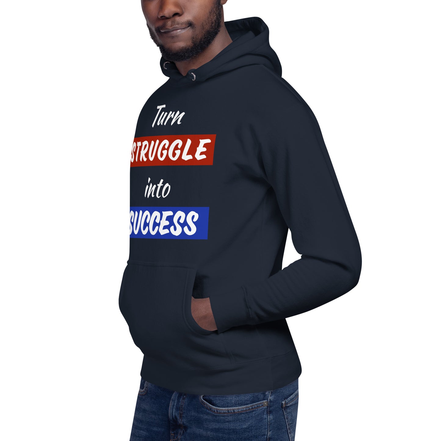 Struggle into Success Men's Hoodie