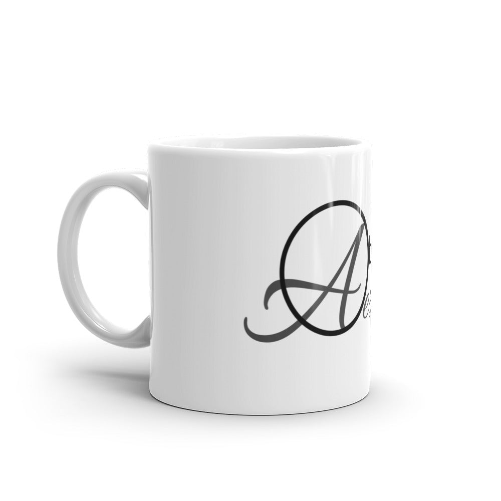 Objectively Aesthetic White glossy mug