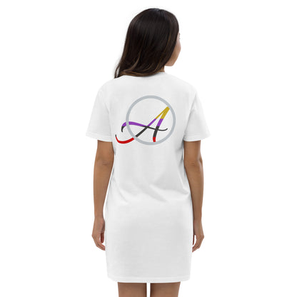 Vibe High Club Organic cotton t-shirt dress