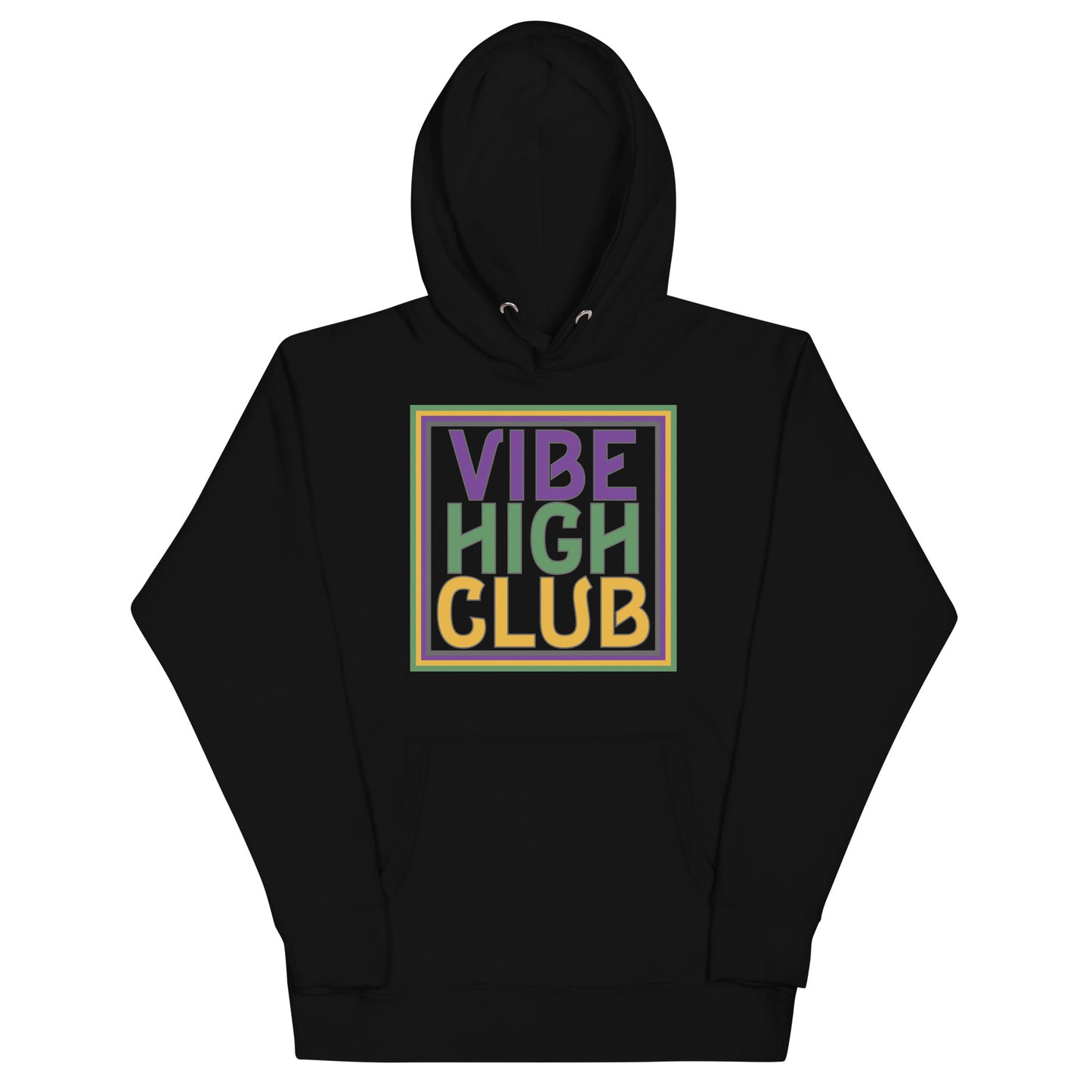 Vibe High Club Unisex Hoodie - Purple OA