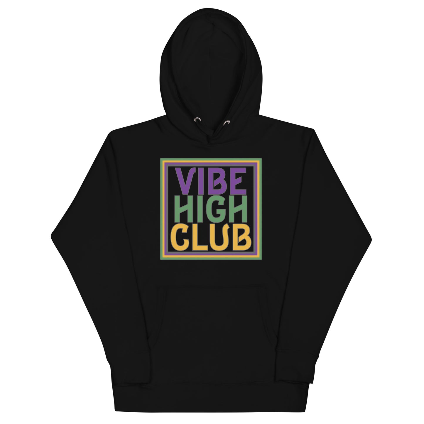 Vibe High Club Unisex Hooodie - Gold OA