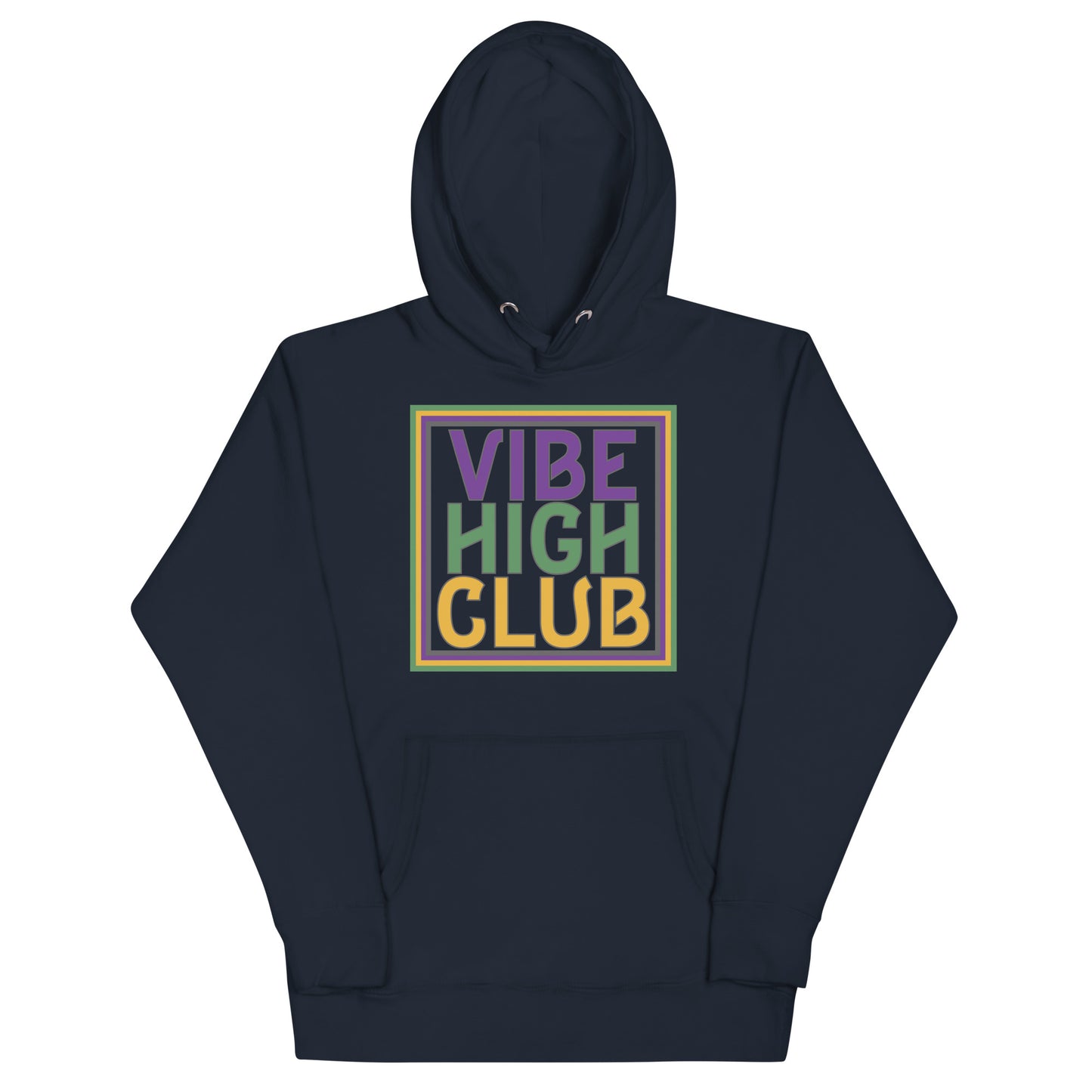 Vibe High Club Unisex Hoodie - Purple OA