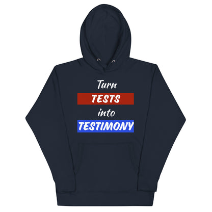 Test into Testimony Men's Hoodie