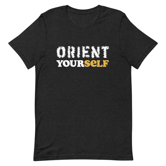 Orient Yourself - Dark Unisex t-shirt