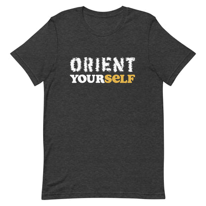 Orient Yourself - Dark Unisex t-shirt