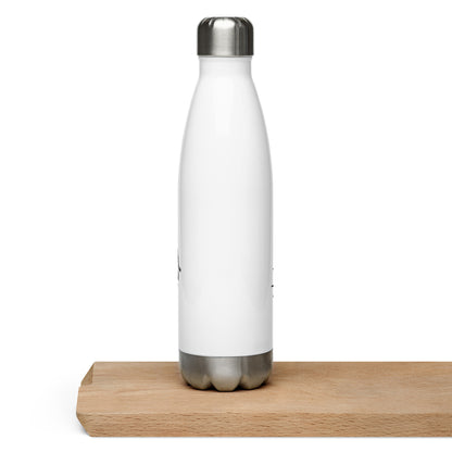 Be Kind White Stainless Steel Water Bottle