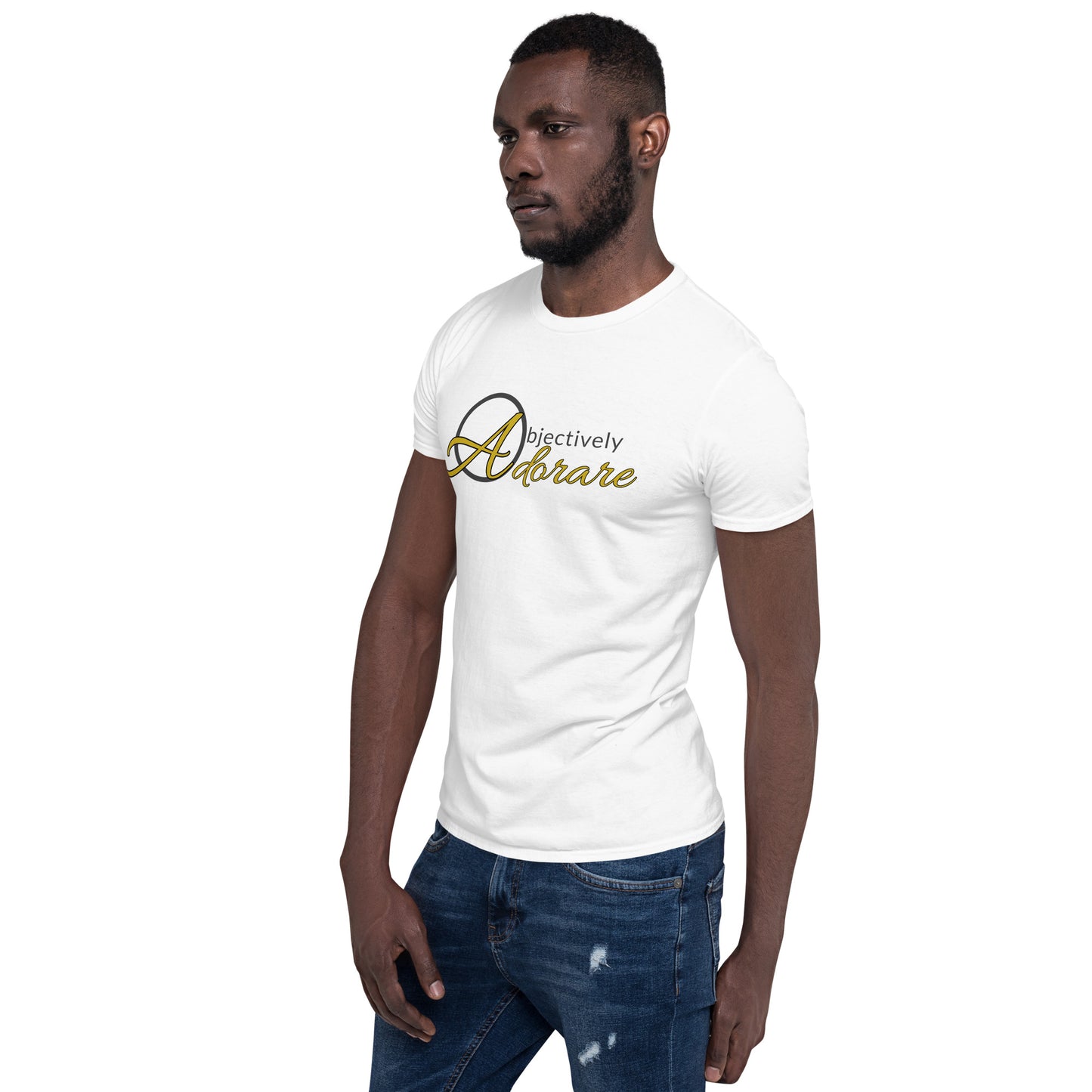 Objectively Adorare Light Gildan Short-Sleeve Unisex T-Shirt