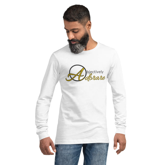 Objectively Adorare Bella + Canvas Light Long Sleeve Tee