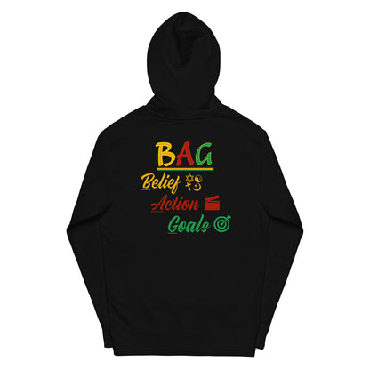 BAG Unisex midweight Black hoodie